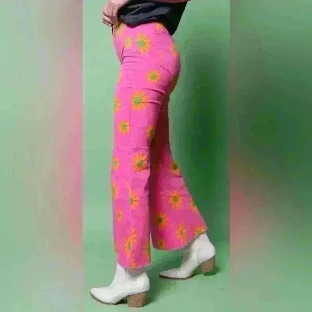 Free People Youthquake Cropped Flares